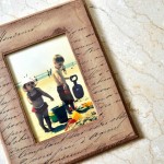 Decoupage Picture Frame