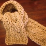 tunisian-crochet-cabled-scarf