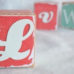 Wooden Letter Blocks