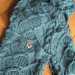 Hooded Scarf Close Up