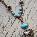 "Make The Connection" Necklace from Nikki, In Stitches