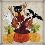 Baltimore Style Halloween Quilt (October 2012 Update) 1