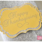 Thanksgving Napkin Ring Tag (Silhouette CAMEO)