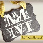 how to make a permanent chalk design by nikki in stitches