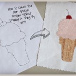 how to create your own applique designs without drawing a thing by hand from nikki in stitches
