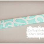 nikki in stitches bias tape tutorial - do you make your own bias tape