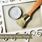 Nikki In Stitches Shutterfly - How To Paint And Age A Picture Frame With Chalk Based Paints and Dry Brushing